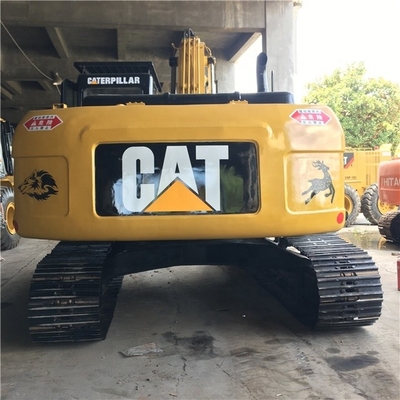 Excavateur à chenilles jaune d'occasion de 20 tonnes en bon état Excavateur CAT 330D d'occasion