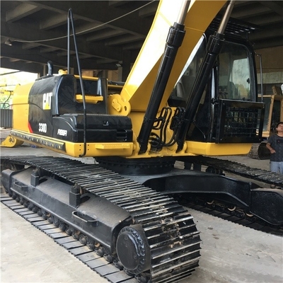 Excavateur à chenilles jaune d'occasion de 20 tonnes en bon état Excavateur CAT 330D d'occasion