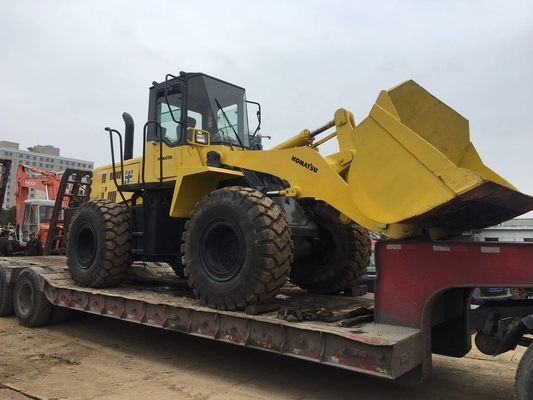 Chargeuse à roues de 20 tonnes utilisée de Komatsu WA320 avec moteur original et pompe hydraulique Liyuan