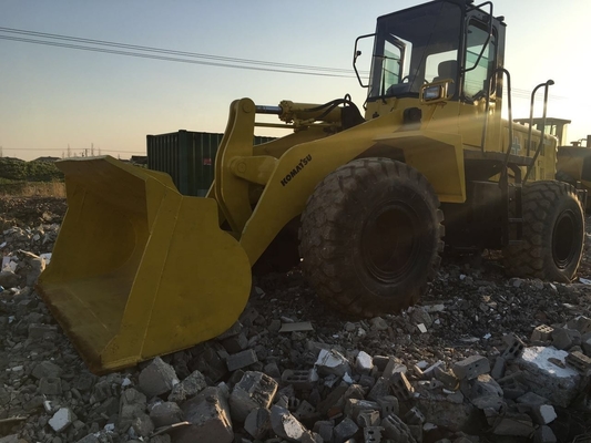 Chargeuse à roues de 20 tonnes utilisée de Komatsu WA320 avec moteur original et pompe hydraulique Liyuan