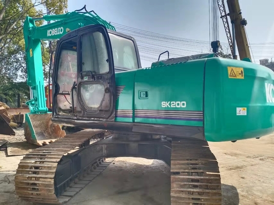Le Japon utilise une excavatrice Kobelco SK200 avec une peinture originale et une vanne hydraulique Liyuan