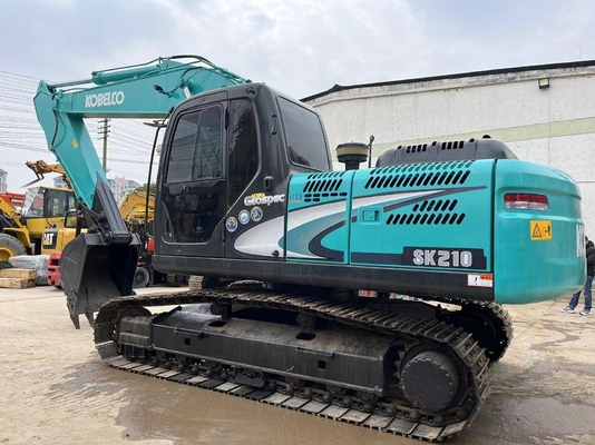 Digger Kobelco SK210LC avec peinture originale et pompe hydraulique Liyuan du Japon