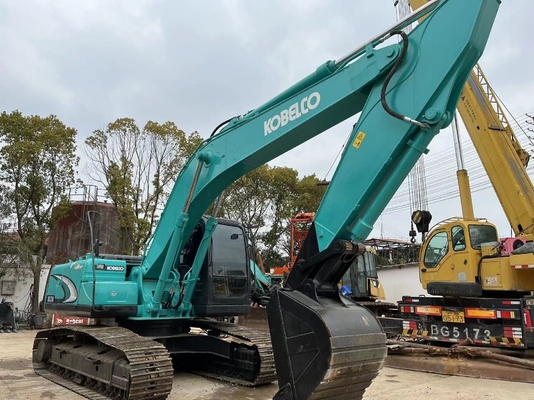 Digger Kobelco SK210LC avec peinture originale et pompe hydraulique Liyuan du Japon