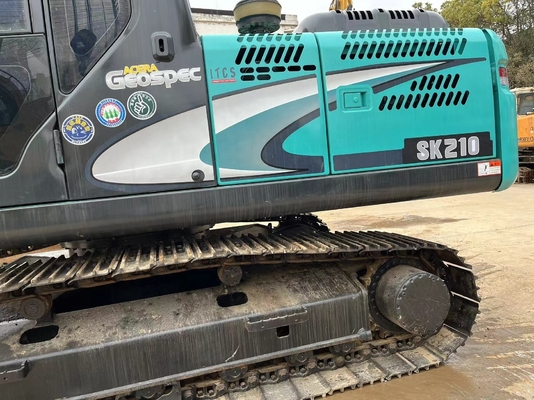 Digger Kobelco SK210LC avec peinture originale et pompe hydraulique Liyuan du Japon