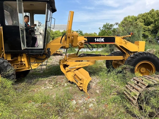 Excavateur de type mobile de 9 tonnes Caterpillar utilisé 140H 140G 140K Motor Grader