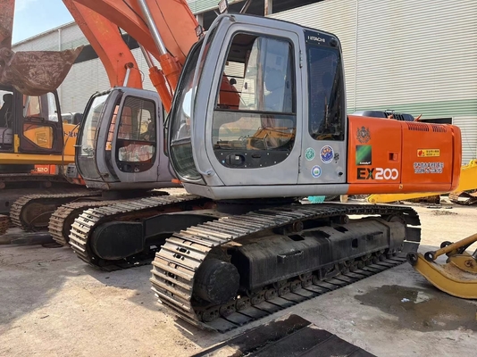 Excavateur d'occasion Hitachi EX200-3 en bon état de fonctionnement à un prix abordable avec couleur rouge