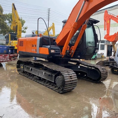 Excavateur Hitachi ZX210-3 usagé avec autre pompe hydraulique en bon état de fonctionnement