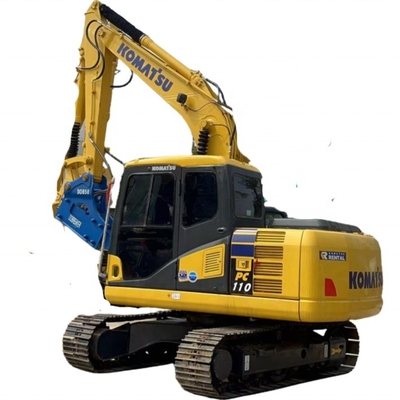 Utilisé Komatsu PC110-7 Excavateur équipement de construction abordable et durable