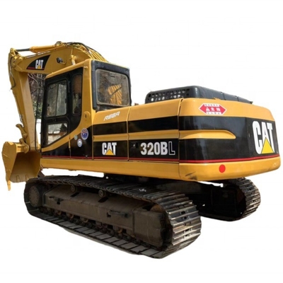 Excavateur d'origine de 20 tonnes CAT 320BL Excavateur d'occasion avec une puissance de 112 kW et certifié EPA / CE