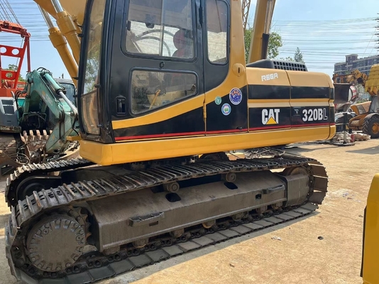 Excavateur d'origine de 20 tonnes CAT 320BL Excavateur d'occasion avec une puissance de 112 kW et certifié EPA / CE