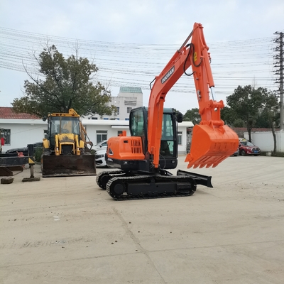 Équipement de construction lourde Doosan DX60 Excavateur d'occasion avec cylindre hydraulique