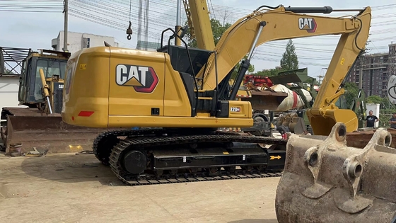 Excavatrice jaune CAT 320GC en bon état et cylindre hydraulique Liyuan