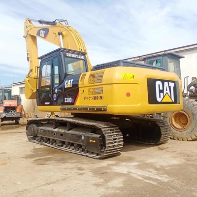 Excavateur CAT 330D2L avec cylindre hydraulique Liyuan et moteur japonais en bon état