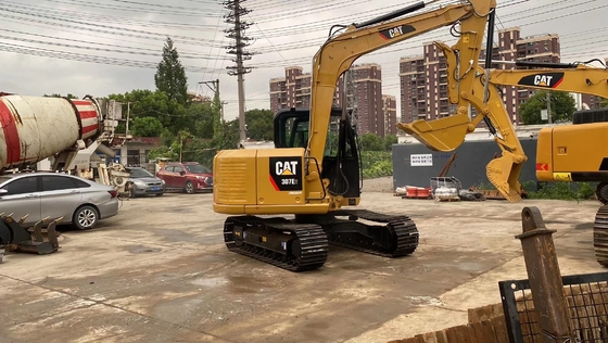 Excavateur à roues CAT 307E2 en bon état avec moteur japonais