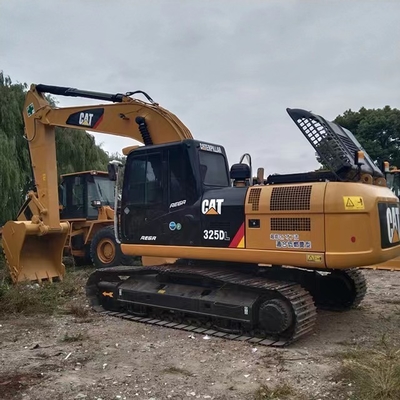 CAT 325d Excavatrice à chenille utilisée dans la construction avec de faibles heures de travail et une faible efficacité