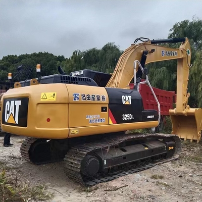 CAT 325d Excavatrice à chenille utilisée dans la construction avec de faibles heures de travail et une faible efficacité