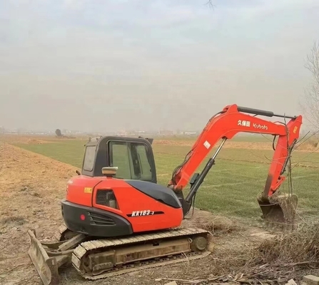 Excavatrice Kubota KX183-3 d'occasion avec moteur japonais et cylindre hydraulique Liyuan