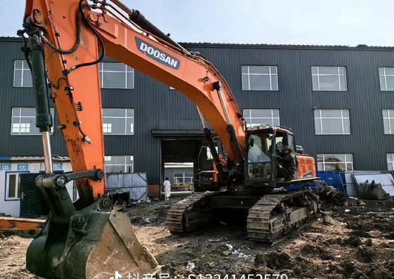 Excavateur Doosan DX500LC d'occasion avec moteur Doosan Excavateur hydraulique à rouleaux d'occasion