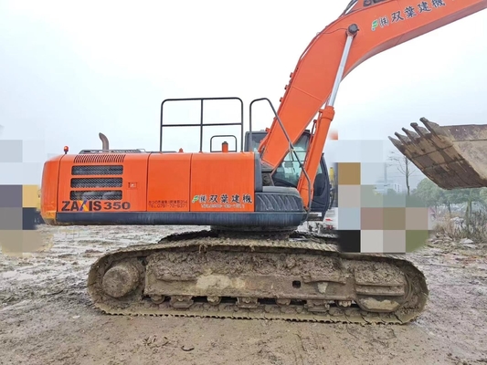Excavatrice utilisée Hitachi ZX350G Crawler avec peinture d'origine et peu d'heures de travail 0-2000