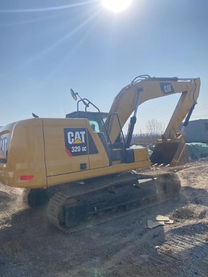 En bon état CAT 320GC Excavateur d'occasion avec cylindre hydraulique Liyuan