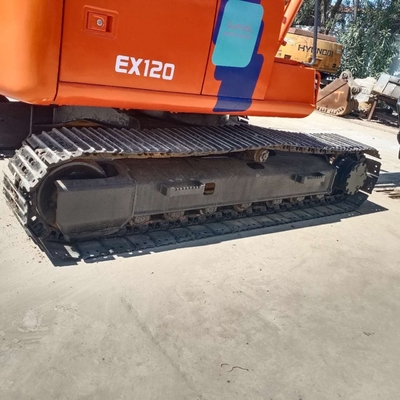 Une excavatrice utilisée Hitachi EX120 à 1200 kg de poids