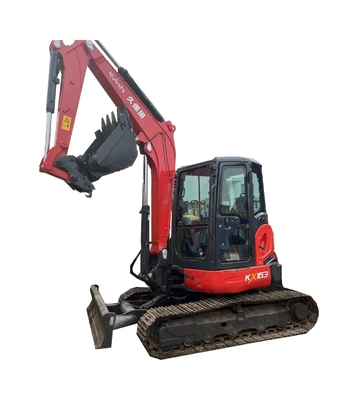 Excavateur d'occasion Kubota KX163-5 avec cylindre hydraulique Liyuan et temps de travail réduit