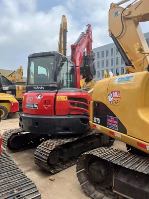 Excavateur d'occasion Kubota KX163-5 avec cylindre hydraulique Liyuan et temps de travail réduit
