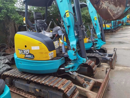 Excavatrice utilisée Kubota U30 Crawler Excavatrice hydraulique originale en bon état