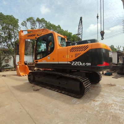Excavateur Hyundai Crawler 220LC utilisé en stock avec autre pompe hydraulique