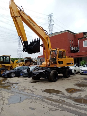 Excavateur à roues Doosan DH150W-7 d'occasion Excavateur Doosan