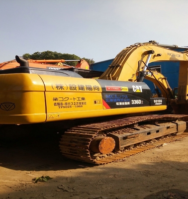 Excavateur à roues Caterpillar 336D2 d'occasion avec moteur japonais original en parfait état