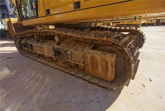 Excavateur d'occasion Cat 349 pour la construction lourde 49 tonnes en bon état