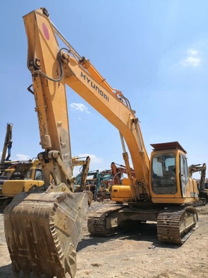 Excavateur Hyundai 210-5 de 20 tonnes Excavateur à rouleaux d'occasion avec moteur Hyundai