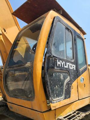 Excavateur Hyundai 210-5 de 20 tonnes Excavateur à rouleaux d'occasion avec moteur Hyundai