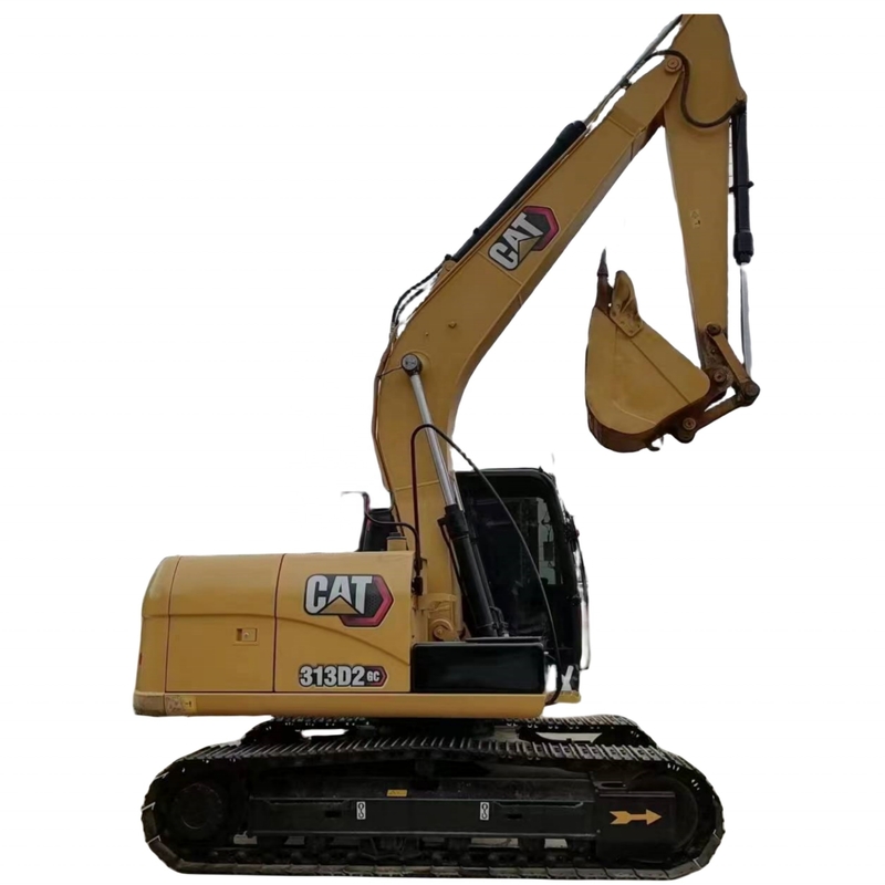 CAT 313D2GC mini-excavatrice du Japon avec une capacité de seau de 0,3 M3 en bon état