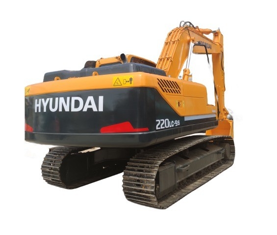 Excavateur original 22T Hyundai 220lc-9s en bon état et moteur EPA