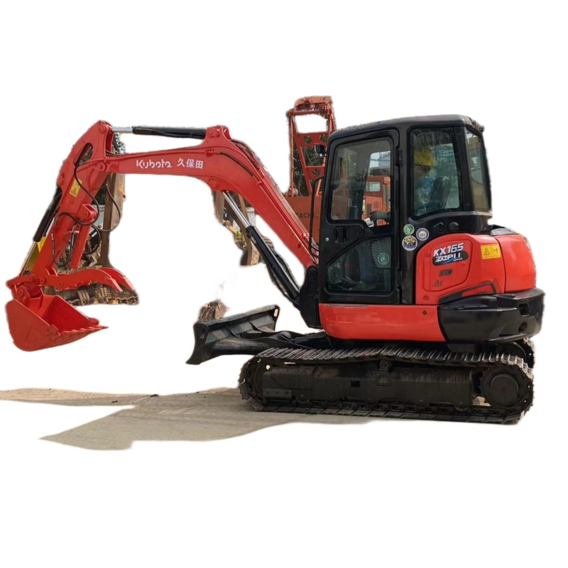 Excavatrice utilisée au Japon 6T Kubota KX165-5 Moteur EPA en bon état