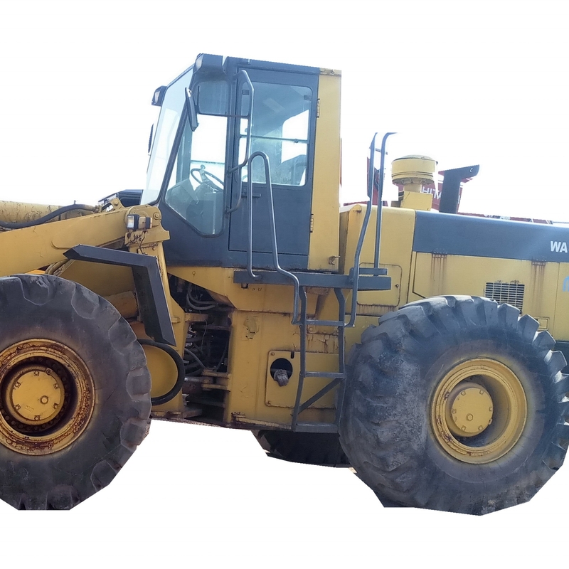 Chargeur à roues d'occasion Komatsu WA470 original en bon état avec 0 à 2000 heures de travail