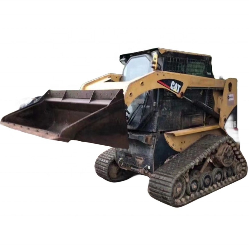 Chargeur d'occasion Japon CAT 247B avec cylindre hydraulique Liyuan et poids de la machine 3000 kg