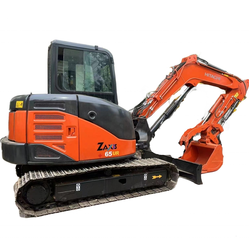 Excavateur Hitachi zx65ur d'occasion avec une capacité de seau de 0,1 m3 en bon état