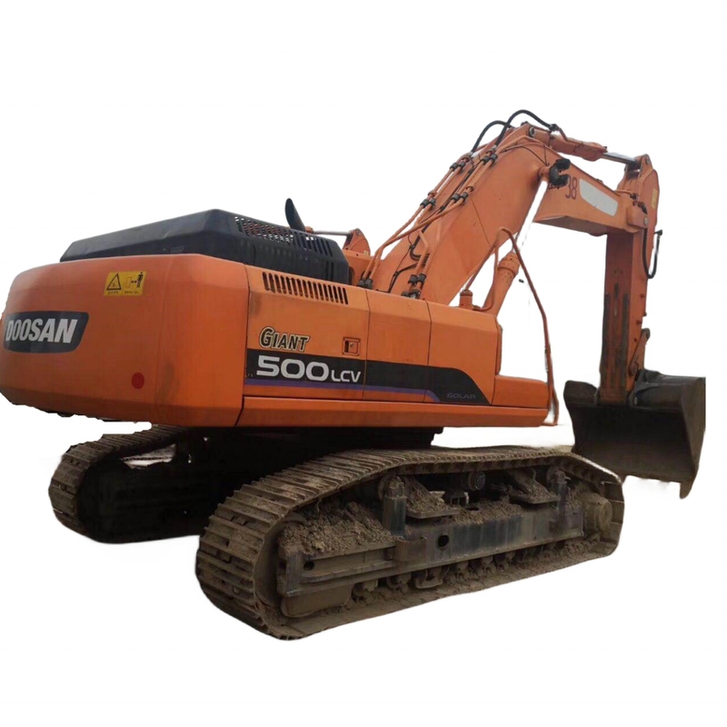 Excavateur à rouleaux Doosan 500-7 en bon état Excavateur d'occasion original