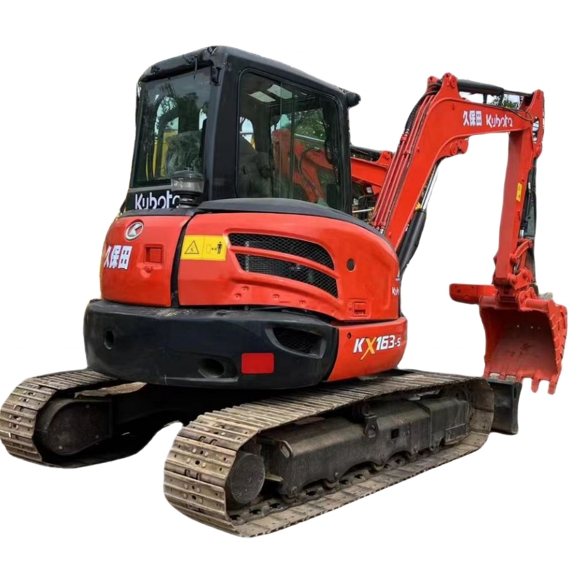 Temps d'ouverture 2020 Japon Excavateur d'occasion Kubota KX163 Excavateur d'occasion pour votre projet