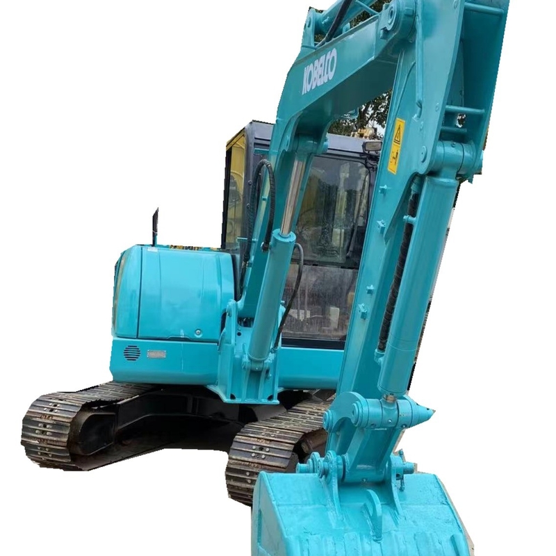 Mini-excavatrice Kobelco SK60 utilisée avec pompe hydraulique Liyuan