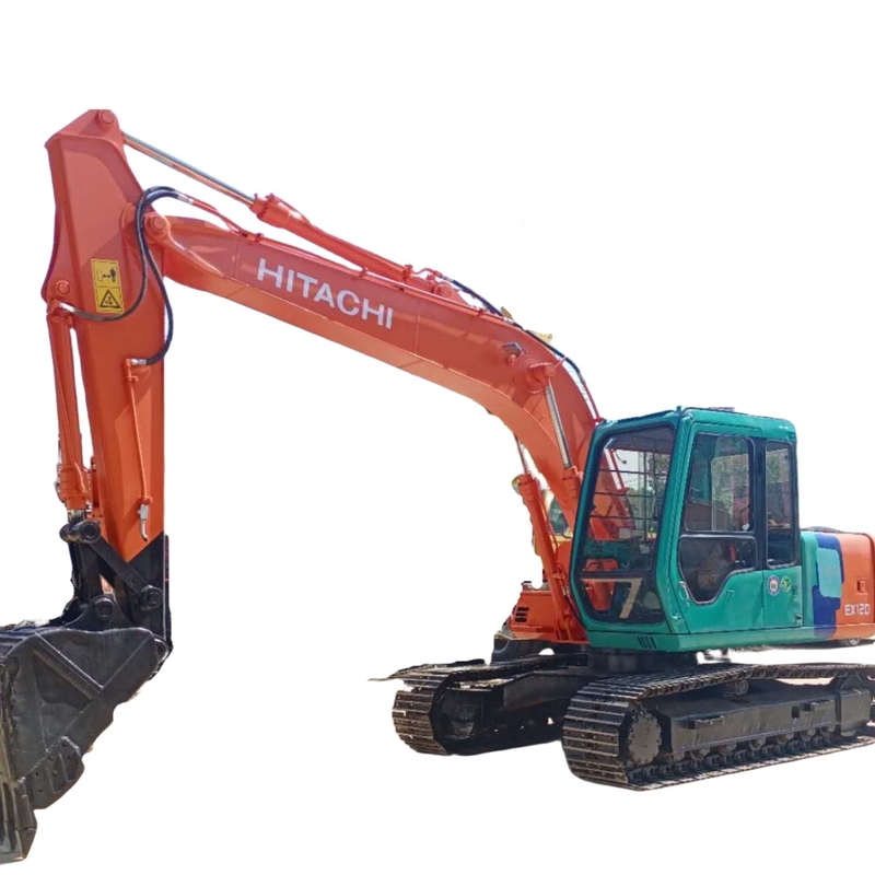 Excavateur à rouleaux de type mobile Hitachi EX120 avec pompe hydraulique Liyuan Japon Original