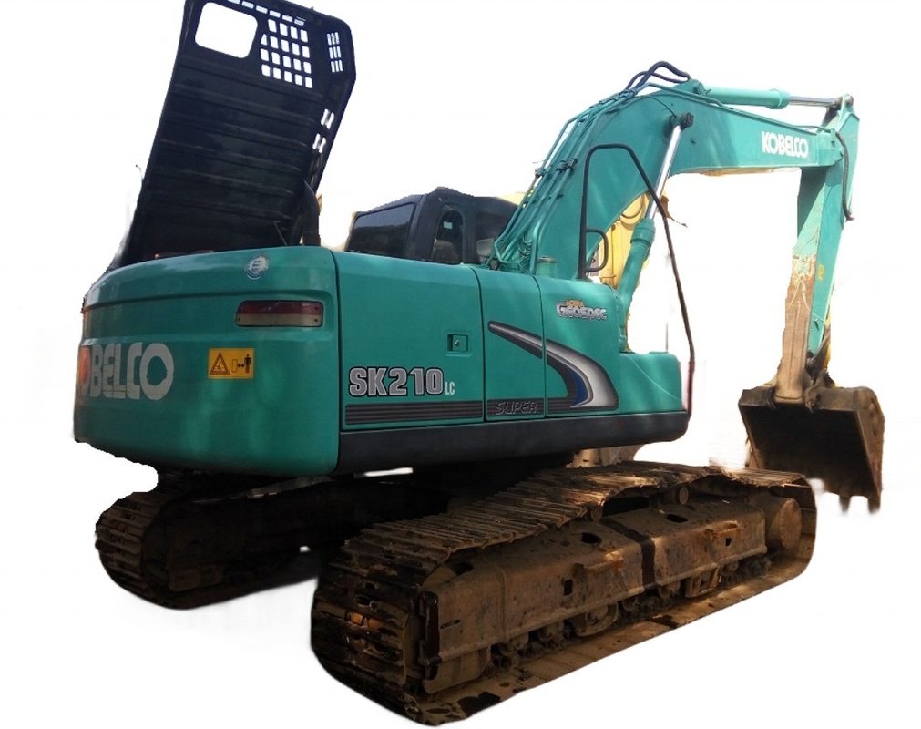 Excavateur d'occasion Kobelco SK210LC Japon Tracteur original à faible consommation de carburant