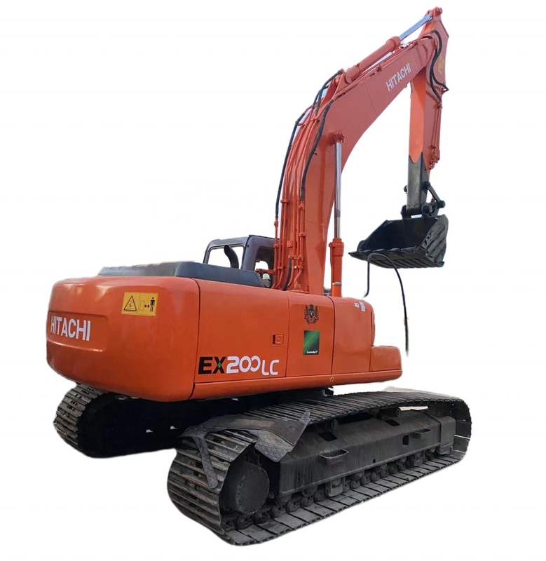 Hitachi EX200 Excavatrice à rouleaux en bon état avec moteur EPA Excavatrice japonaise originale 20T