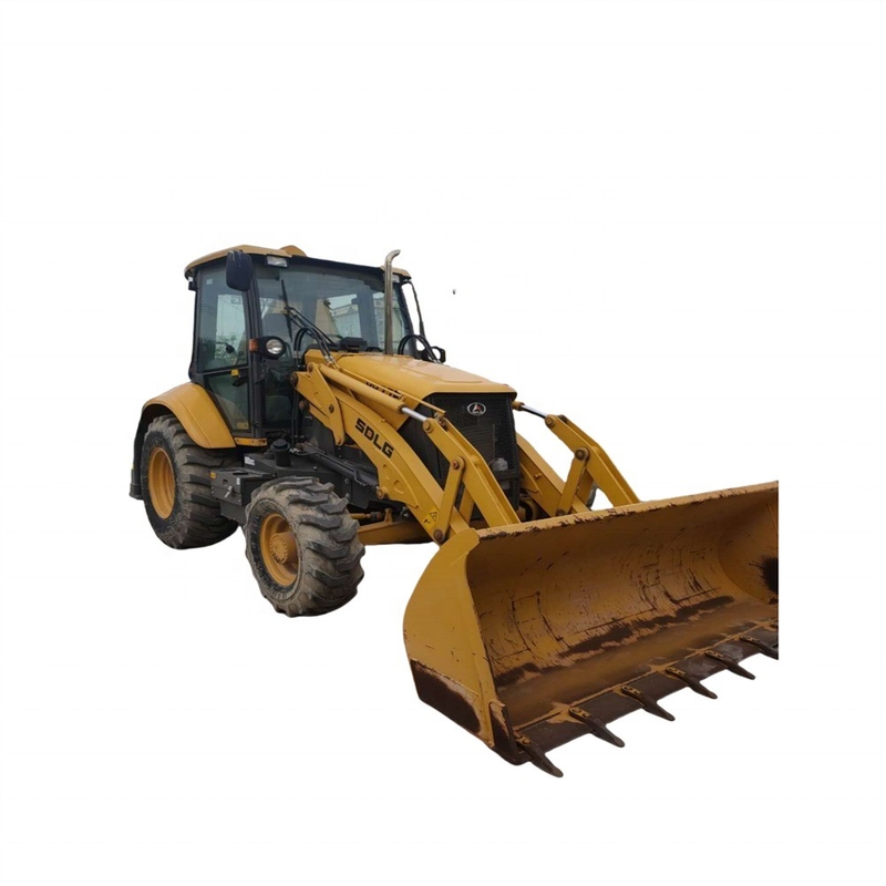 Temps de travail réduit Chargeuse de remorqueuse Excavatrice à charge avant utilisée SDLG B877F Équipement d'origine