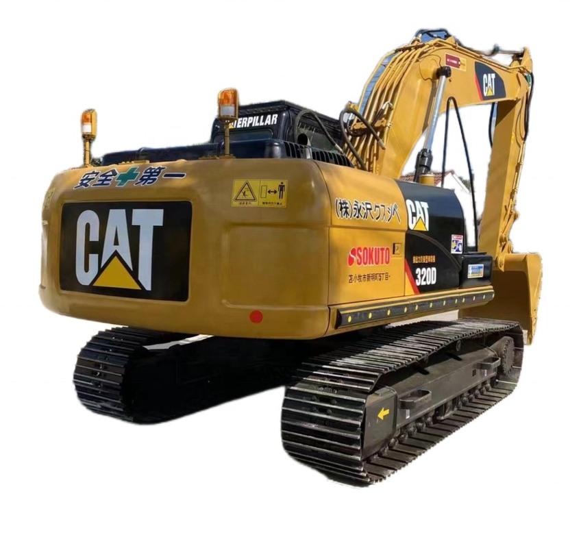 Excavateur Caterpillar japonais moteur EPA CAT 320D 96KW Excavateur hydraulique