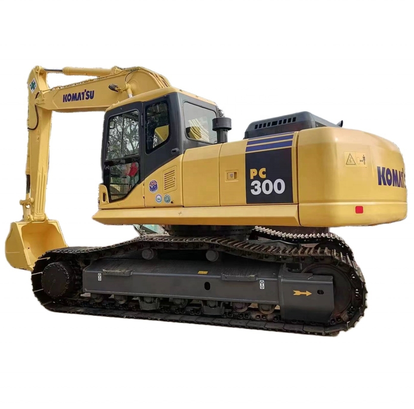 Bon état Komatsu PC300-7 Creuseur à rampe 30T Excavateur japonais avec moteur EPA