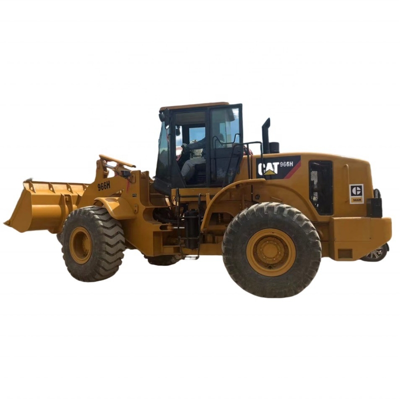 Roue de type mobile Japon Chargeur de roues Caterpillar 966H et pompe hydraulique Denison